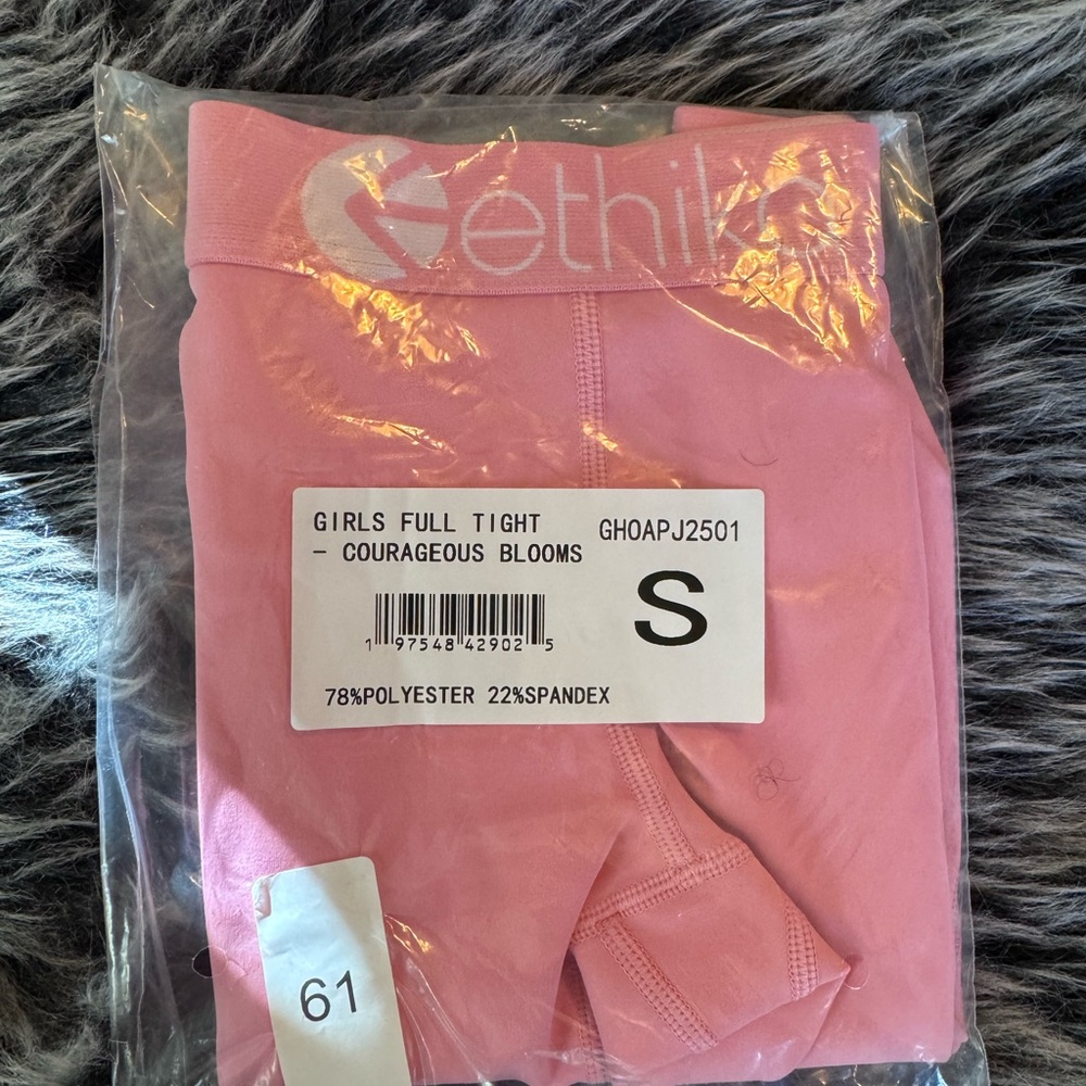 Ethika Courageous Blooms Pink Leggings